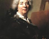 尼古拉斯 德 拉吉莱勒 : Self-Portrait